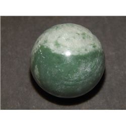POLISHED STONE ORB ~1.25" DIAMETER - GREEN