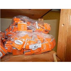 BELGIUM CHOCOLATE - INDIVIDUALLY WRAPPED - ~907GMS PER BAG - MILK CHOCOLATE AND ORANGE