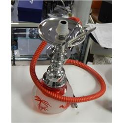 NEW HOOKA PIPE - RED - NEEDS TOP