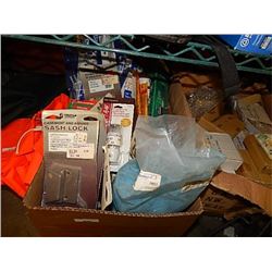 BOX OF NEW HARDWARE