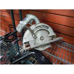 B & D CIRCULAR SAW