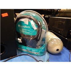 LOGITECH HEAD PHONES - PS - sold as-is - no warranty or guarantee