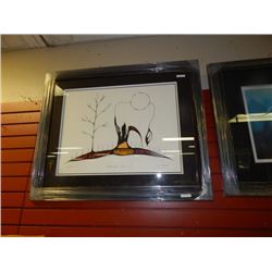 FRAMED LIMITED EDITION PRINT - COMMUNICATION - SALL MAMOKEESICK - GALLERY ESTIMATE - $575