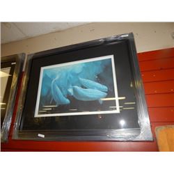 FRAMED LIMITED EDITION PRINT - UNDER THE ICE - BRUCE MUIR - GALLERY ESTIMATE - $575