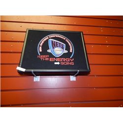 ILLUMINATED TEAM LOGO WALL BOX - NETS
