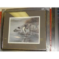 FRAMED LIMITED EDITION PRINT - LIGHT OF SARON - D.J. HOWES - GALLERY ESTIMATE - $625