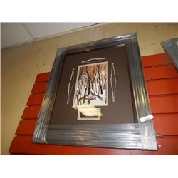 FRAMED PRINT - SUPRISE ENCOUNTER - BEV DOOLITTLE - GALLERY ESTIMATE - $425