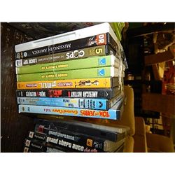 BUNDLE OF DVD'S - PS - sold as-is - no warranty or guarantee