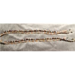EYE GLASS CHAIN - GENUINE NATURAL GEMSTONES OR FRESH WATER PEARLS - EACH  APPROX 23" LONG  - GROUPED