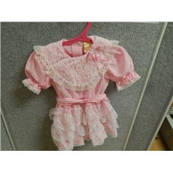 PINK DRESS - SEARS - SIZE 3 - OLDER STYLE