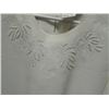 Image 4 : LADIES TOP - USED - ELITE - CREAM - S/S PEARL TRIM - SIZE 16