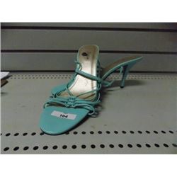 Sz 10M Ladies Turquoise dress sandals