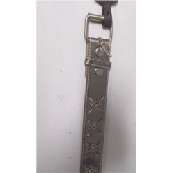 Shivery Grey flower belts  1-28