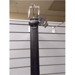 Sm plain silver; plain black  1-36"