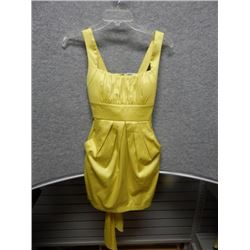 SUNDRESS - LADIES - YELLOW - VERTY - SIZE 10 - 2 POCKTS