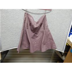 SKIRT - LADIES - KENNETH COLE - BROWN - MEDIUM - V TRIM RIBBON