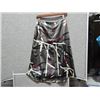 Image 2 : SKIRT - SILVER - SATIN LOOK - MADE IN VANCOUVER - DESIGNOR - SZ ?