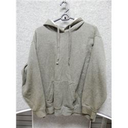 SWEATER MENS - ATHLETIC WORKS - GRAY SWEATER WITH FRONT POCKET - SIZE M