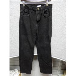 JEANS MENS - (NO TAG) - BLACK JEANS - SIZE 30/30