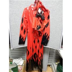 COSTUME -  WOMANS -   RED DEMON MULTI PEICE COSTUME