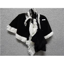 COSTUME -  WOMANS -   BLACK FRENCH MAID