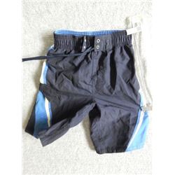 SHORTS CHILDREN - SPORTEK - BLUE AND WHITE SHORTS - SIZE 7/8