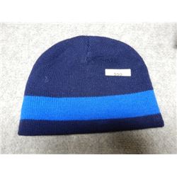 TOQUE - (NO BRAND TAG) NAVY BLUE WITH LIGHTER BLUE STRIP - SIZE 8-18