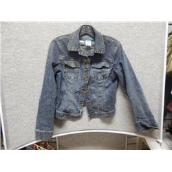 JACKET WOMANS HOLLYWOOD - JEAN JACKET WITH BREAST PACKETS - SIZE M