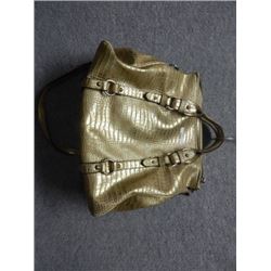 PURSE - NINE WEST - REPTILE GOLD