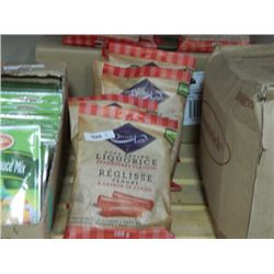 STRAWBERRY LICORICE - 6X200 GRAM PACKAGES - BB DEC 2015