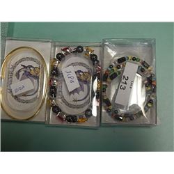 NEW DRAGONSTONE MAGNETIC BRACLET - ASST'D 3 PER LOT