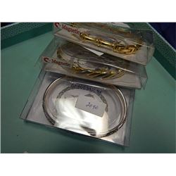 NEW DRAGONSTONE MAGNETIC BRACLET - ASST'D 3 PER LOT