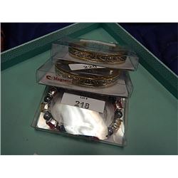 NEW DRAGONSTONE MAGNETIC BRACLET - ASST'D 3 PER LOT