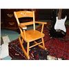 Image 1 : VINTAGE MAPLE ROCKING CHAIR - 1950'S - CHILD SIZE