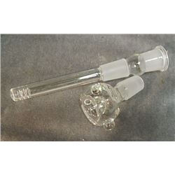 NEW BOWL AND PIPE FOR BONG