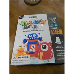 CLAY BOTS - CHILD'S AIR DRY CLAY KIT- STR - as-is no warranty or guarantee