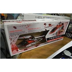 REMOTE CONTROL TOUGH HELICOPTER - STR - as-is no warranty or guarantee