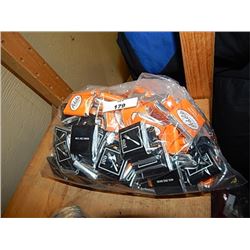 BELGIUM CHOCOLATE - INDIVIDUALLY WRAPPED - ~907GMS PER BAG - ASSORTED (MILK CHOCOLATE AND ORANGE & D