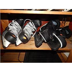 ICE SKATES - 2 PAIR - PS