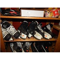 ICE SKATES - 3 PAIR - PS
