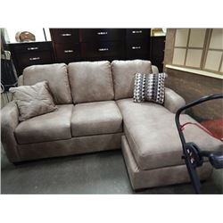 NEW LEATHER SOFA AND LOUNGE