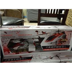 REMOTE CONTROL PROTOCOL TOUGH  HELICOPTER - STR - as-is no warranty or guarantee