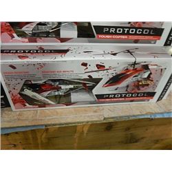 REMOTE CONTROL PROTOCOL TOUGH  HELICOPTER - STR - as-is no warranty or guarantee