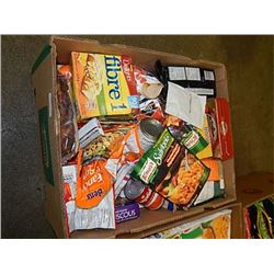 BANANNA BOX OF ASSORTED FOOD