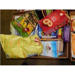 BANANNA BOX OF ASSORTED FOOD