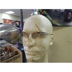 RAYBAN SUNGLASSES - WITH CASE - HEAD NOT INCLUDED