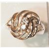 Image 1 : STERLING SILVER CUBIC ZIRCONIA RING