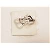 Image 1 : STERLING SILVER CUBIC ZIRCONIA RING