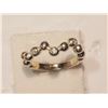 Image 1 : STERLING SILVER CUBIC ZIRCONIA RING