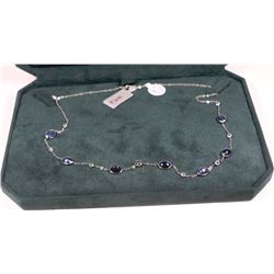 #48-10 GOLD SAPPHIRE(11.5CT) AND MOONSTONE